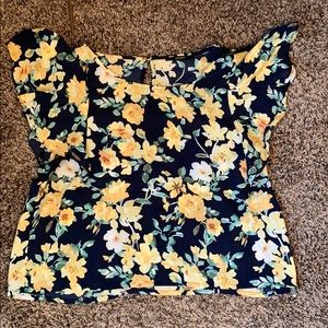 forever 21 floral top size small